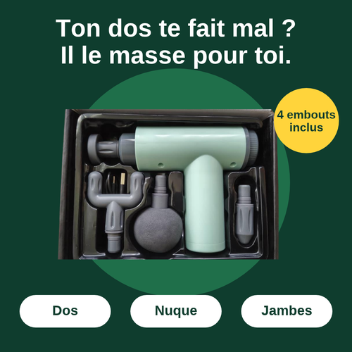 Ton dos te fait mal ? Il le masse pour toi.