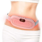 Ceinture chauffante portée sur le ventre